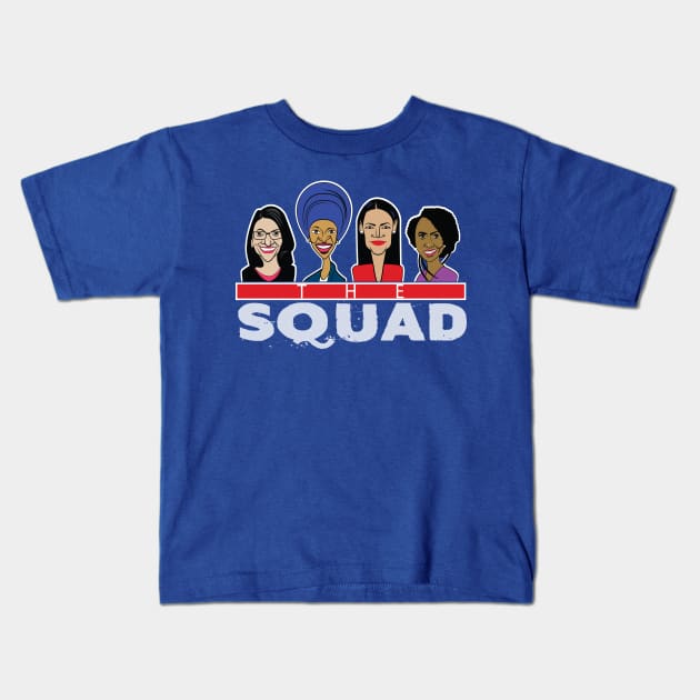 The Squad! Kids T-Shirt by chrayk57